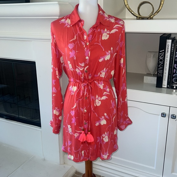 Maaji drawstring dress/cover up size medium - Picture 7 of 13